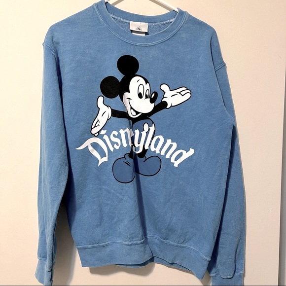 Disney Sweaters - DISNEY light blue vintage sweater S